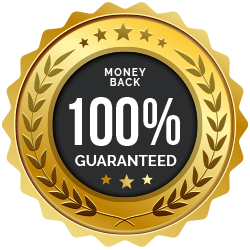 Serrasoothe 180-day money-back guarantee badge